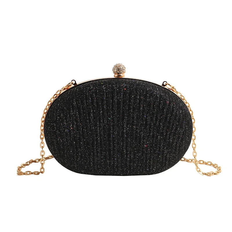 Sac festif de couleur dorée