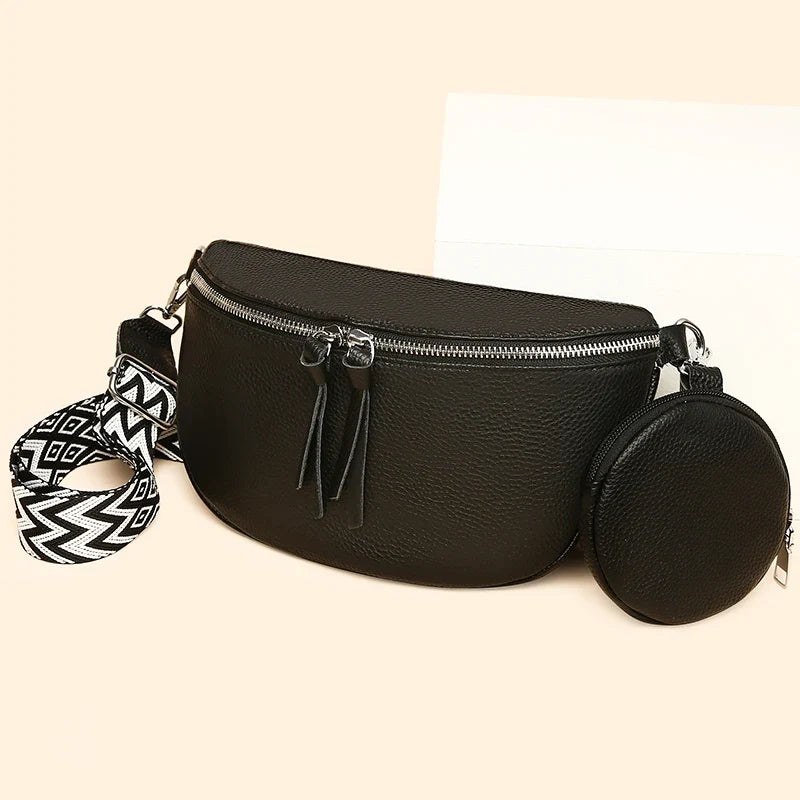 Sac format banane porté à main