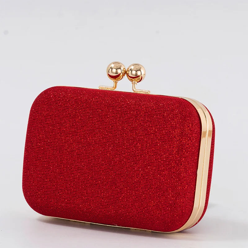 Sac format compact à paillettes spécial mariage