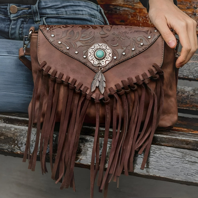 Sac frangé au style bohème