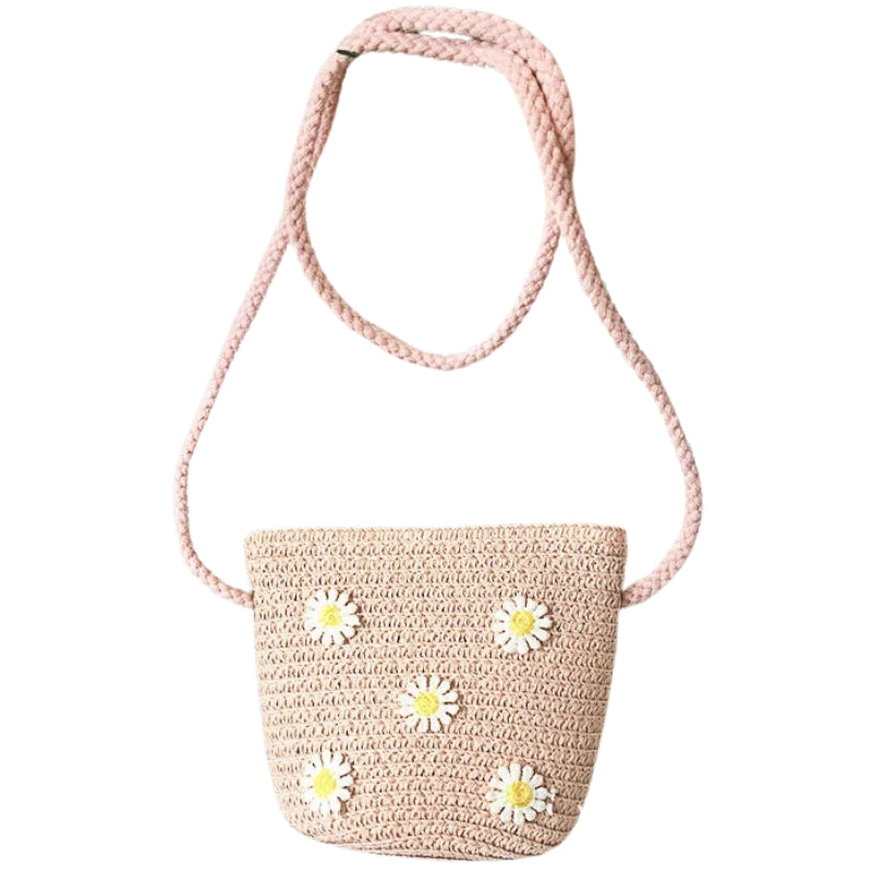 Sac jeune fille fabriqué en paille