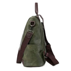 Sac kaki féminin élégant porté main ou dos
