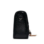 Sac luxueux au format pochette avec chaîne