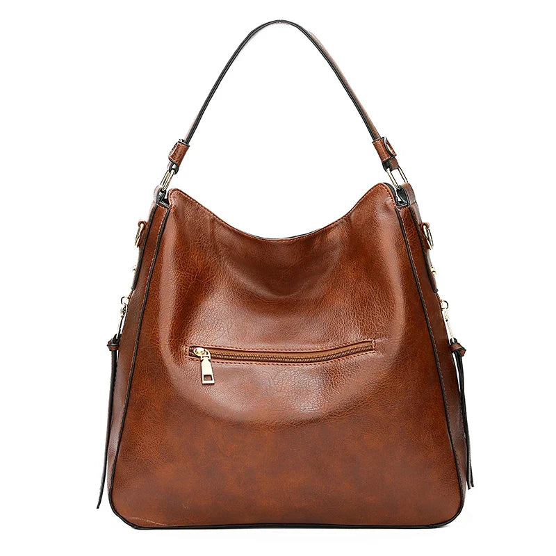 Sac marron porté main ou en bandoulière