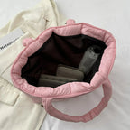 Sac matelassé pour femme avec poignées