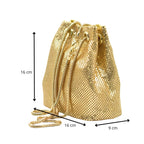 Sac métallisé à porter à la main
