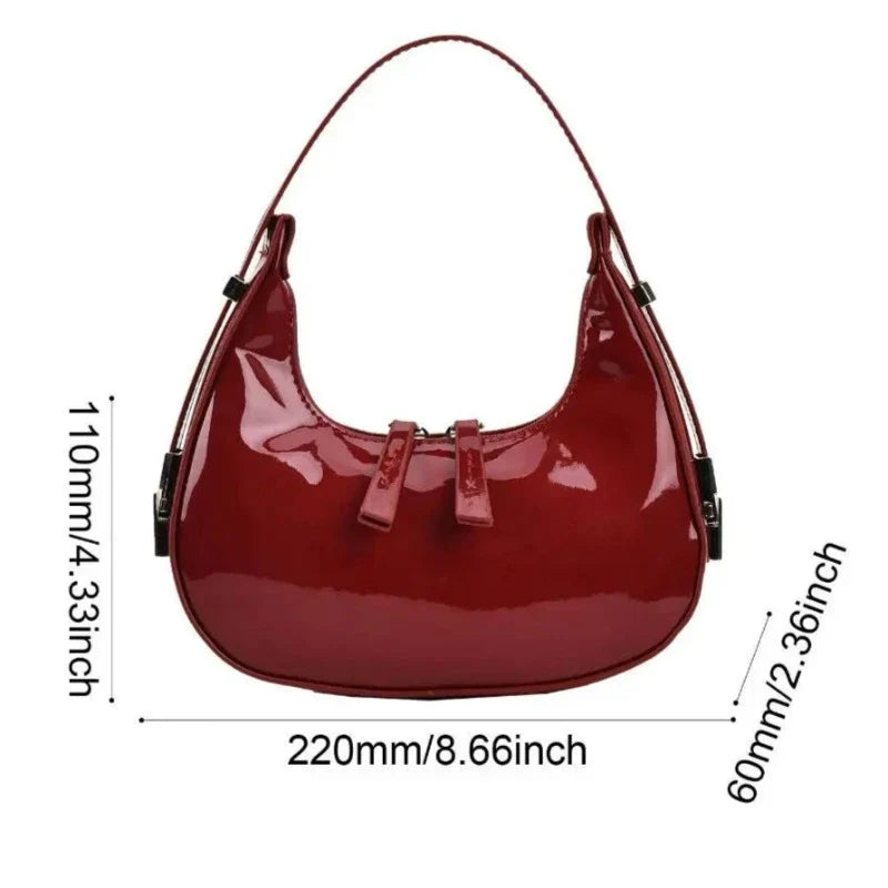 Sac mode au format demi-lune