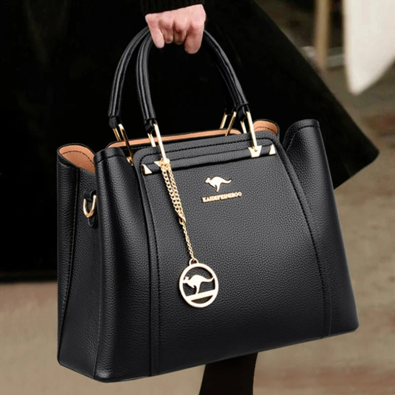 Sac noir pour femme à porter à la main