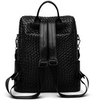 Sac noir pour femme chic et raffiné à main et dos