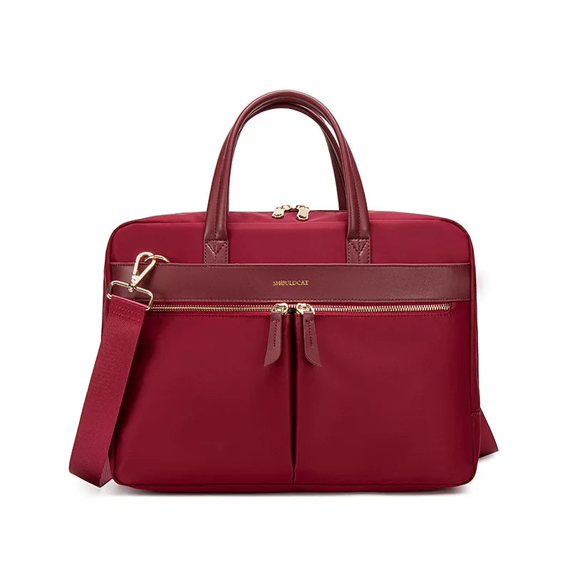 Sac ordinateur portable à bandoulière pour femme