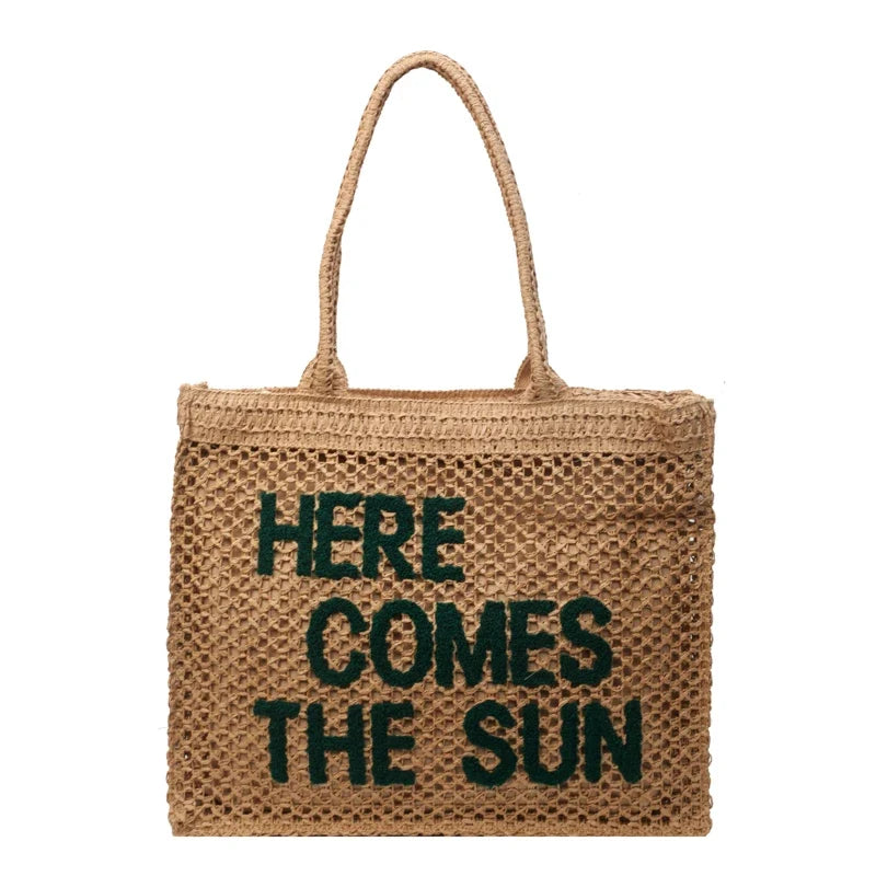 Sac original en paille