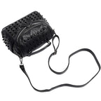 Sac orné de clous avec bandoulière