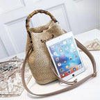 Sac paille de type seau