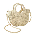 Sac panier à base de paille