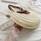 Sac panier à forme demi-lune