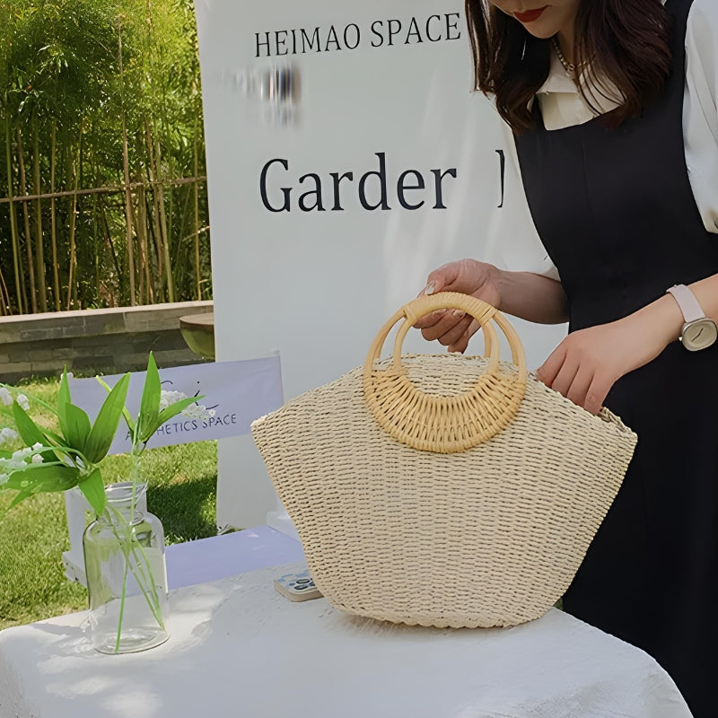 Sac panier au style chic