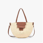 Sac panier en demi-lune