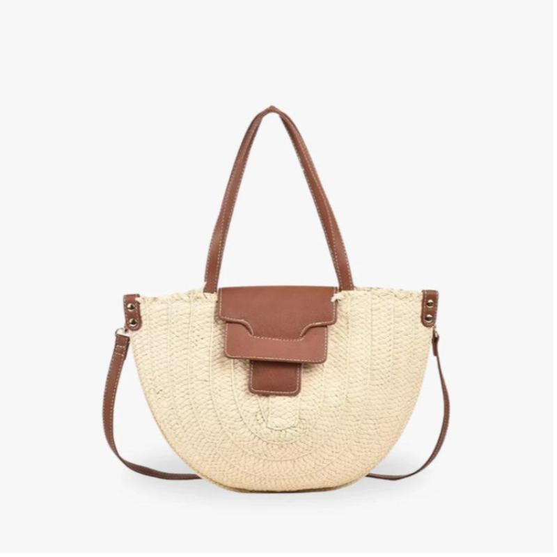 Sac panier en demi-lune