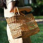 Sac panier robuste et durable en PE grand format