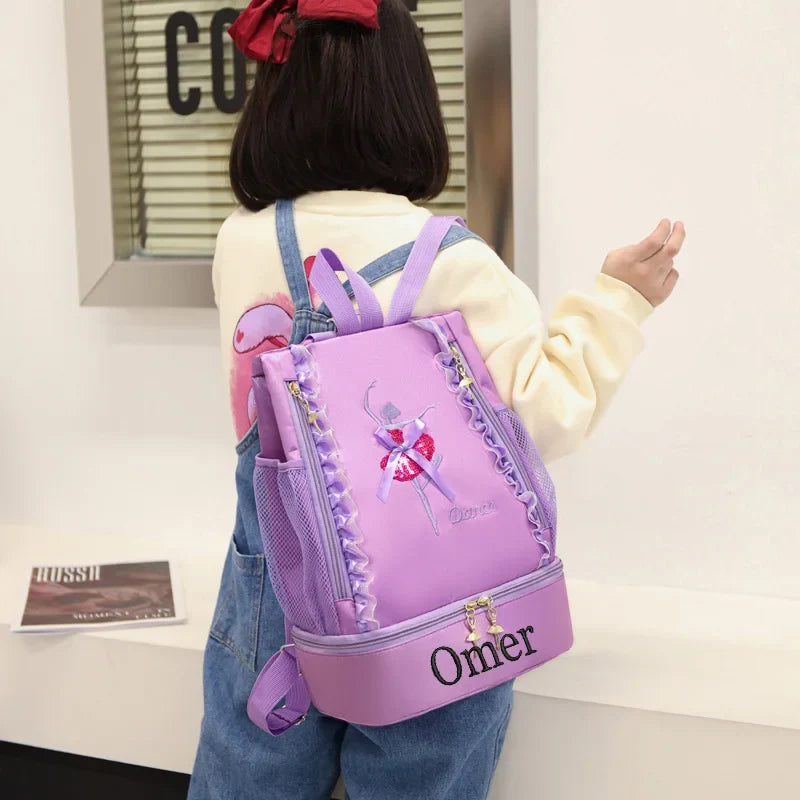 Sac personnalisable de danse pour fille