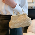 Sac petit format fait en paille