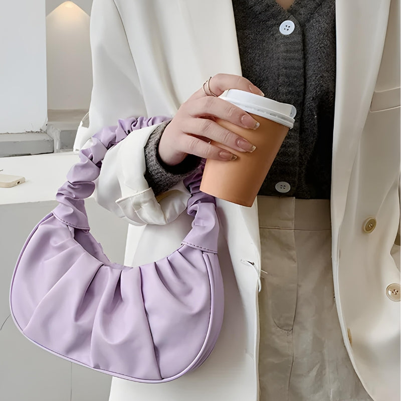 Sac plissé à porter à la main