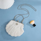 Sac pochette coquillage pour soirée