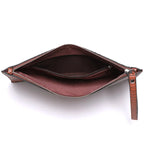 Sac pochette effet peau de serpent pour soirée