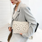 Sac pochette en macramé