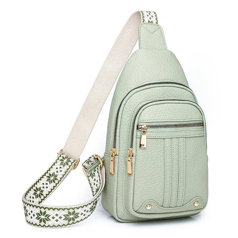 Sac poitrine bandoulière pour femme