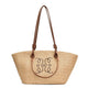 Versatile Beige Straw Bag