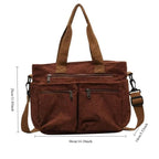 Sac porté en bandoulière en velours