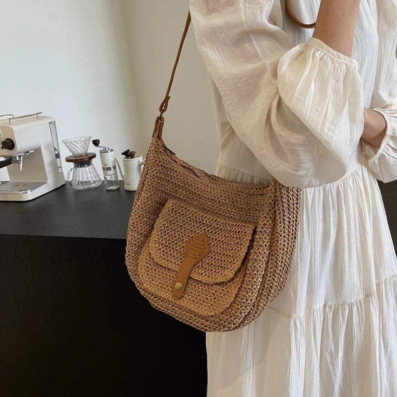 Sac porté épaule à l'esprit bohème chic