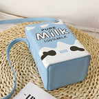 Sac porté main brique de lait