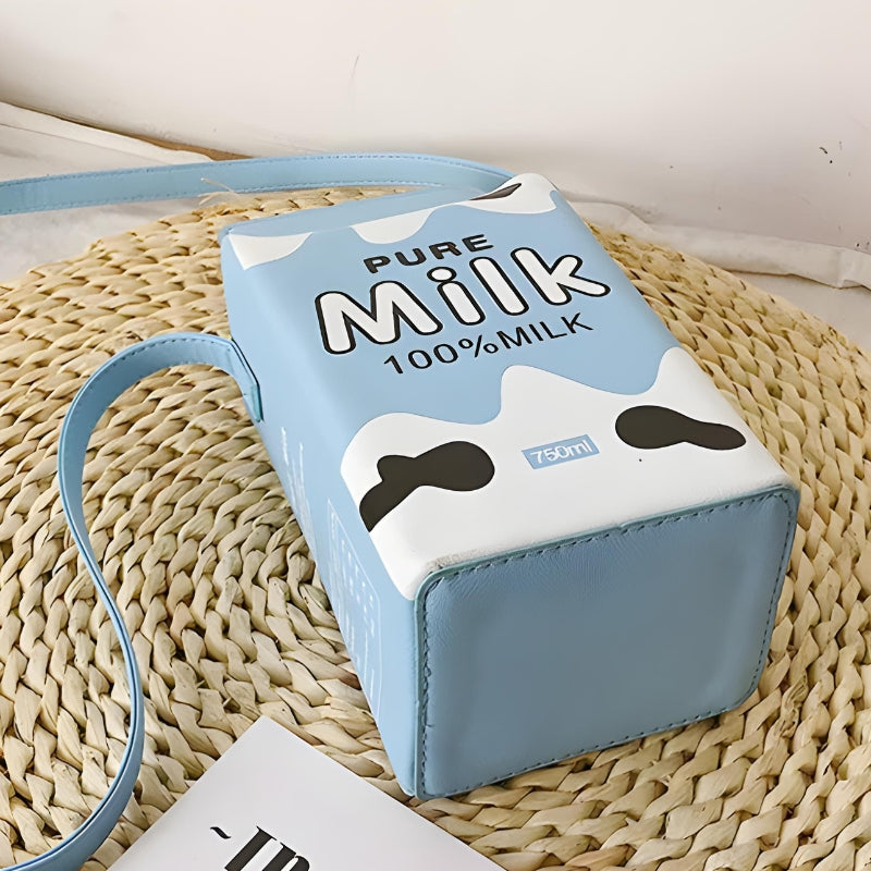 Sac porté main brique de lait