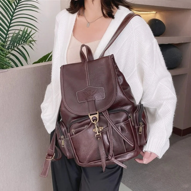 Sac pour femme à dos vintage