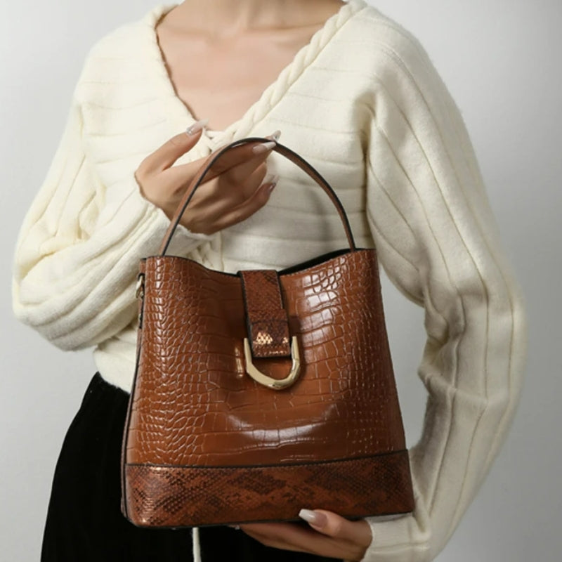 Sac pour femme à main avec portefeuille assorti