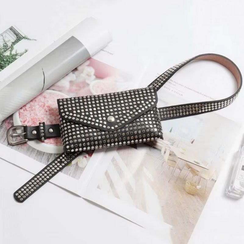 Sac pour femme ceinture noire