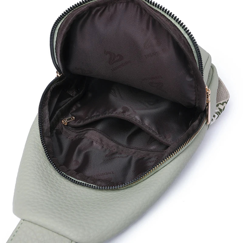 Sac pour femme porté poitrine en bandoulière
