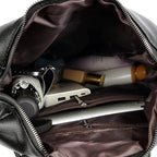 Sac pour femme souple, à dos et à main, luxueux