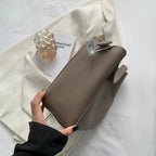 Sac pour femme style seau marron
