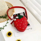 Sac pour fillette au design inspiré de la fraise