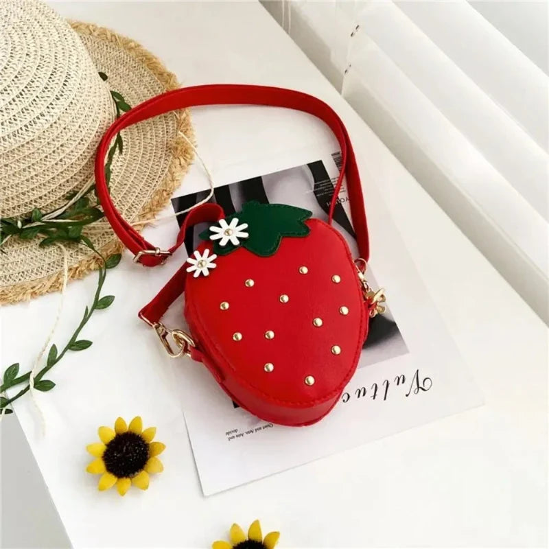 Sac pour fillette au design inspiré de la fraise