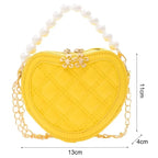 Sac pour petite fille au motif cœur