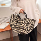 Sac prestige confectionné en paille