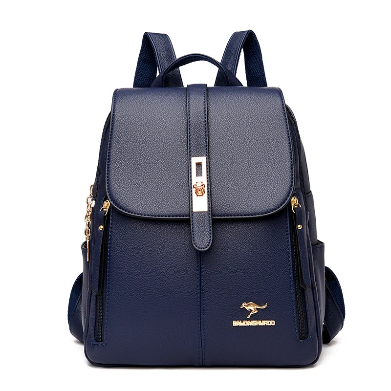 Sac raffiné à dos pour femme