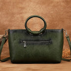 Sac rétro en simili pour femme