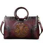 Sac rétro féminin en simili