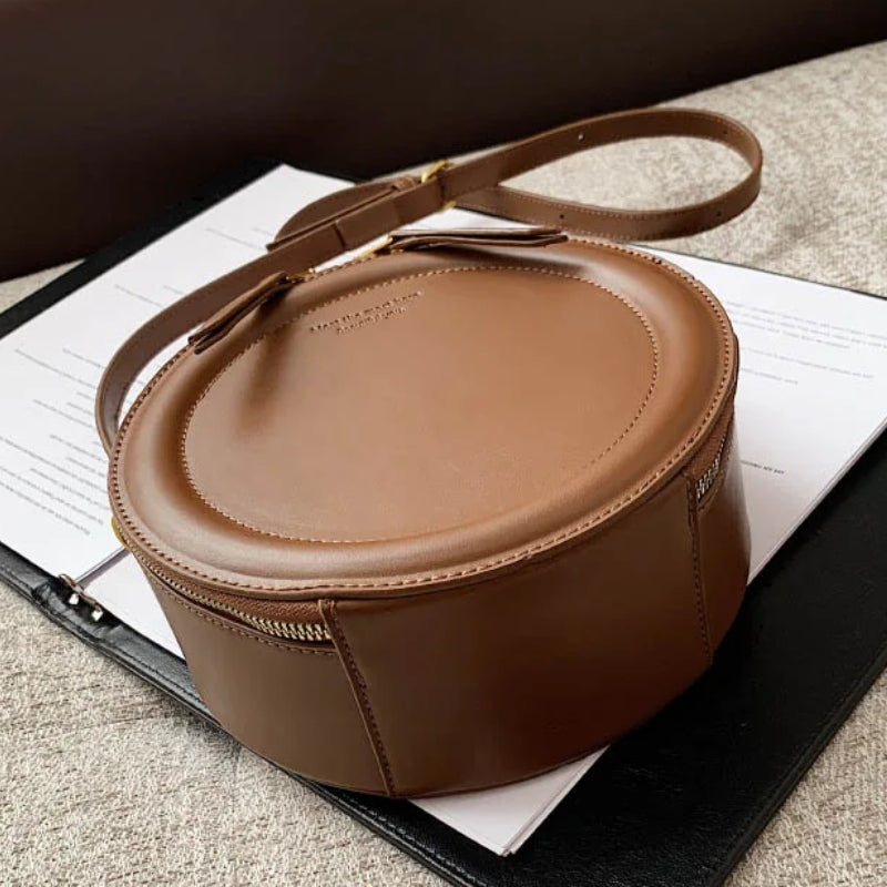 Sac rond à main de conception originale