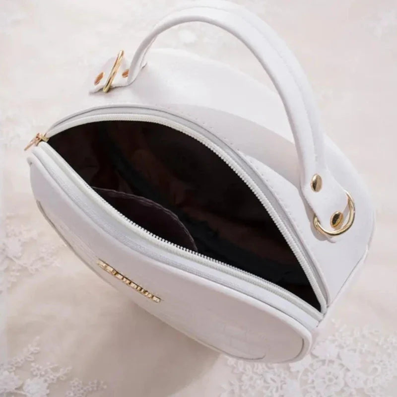 Sac rond au style chic et élégant